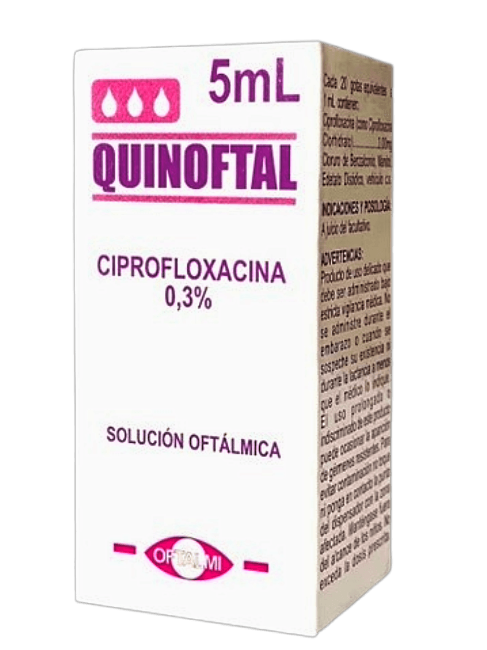 QUINOFTAL SOL OFT X 5ML
