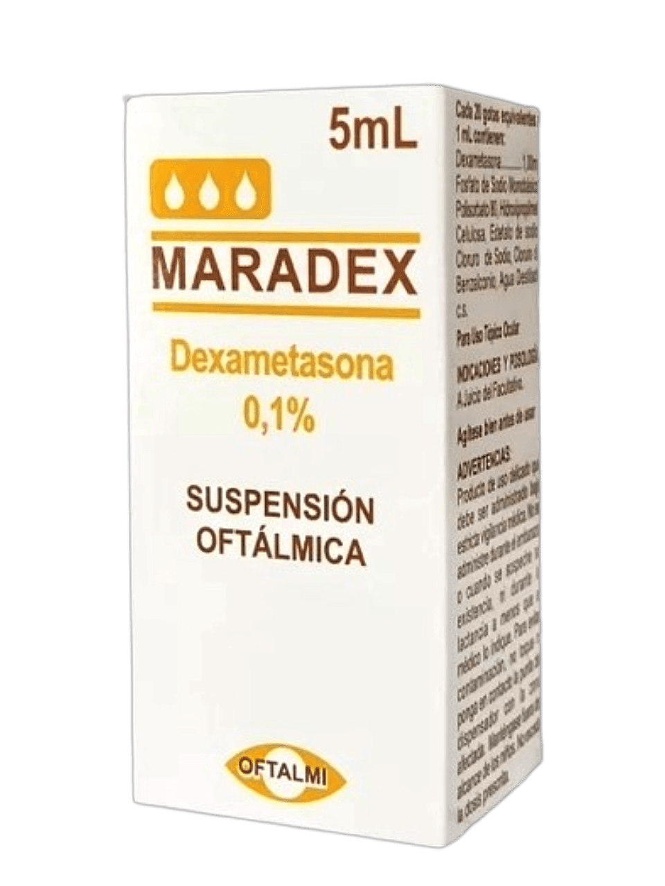 MARADEX 0,1% 5ML GOTAS
