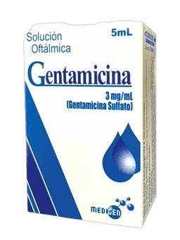 GENTAMICINA 3MG/ML X 5ML GOTAS