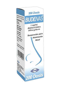 BUDENAS 200 DOSIS SUSP NASAL
