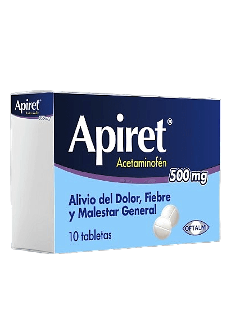 APIRET 500 MG X 10 TAB