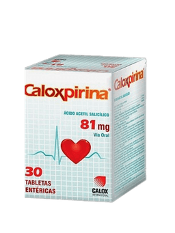 CALOXPIRINA 81MG X 30TAB