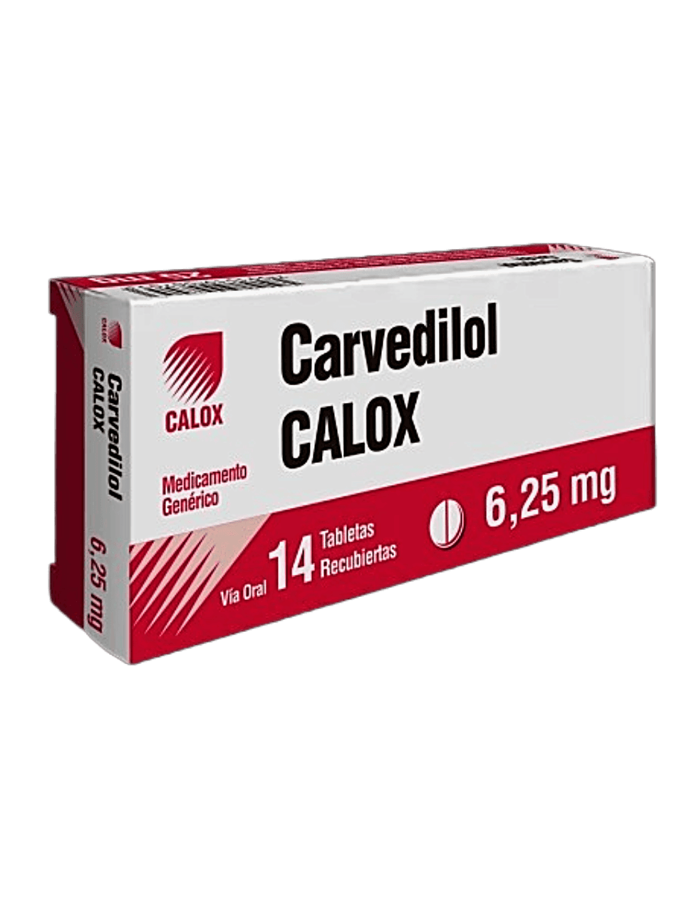 CARVEDILOL 6,25MG X 14TAB CALOX