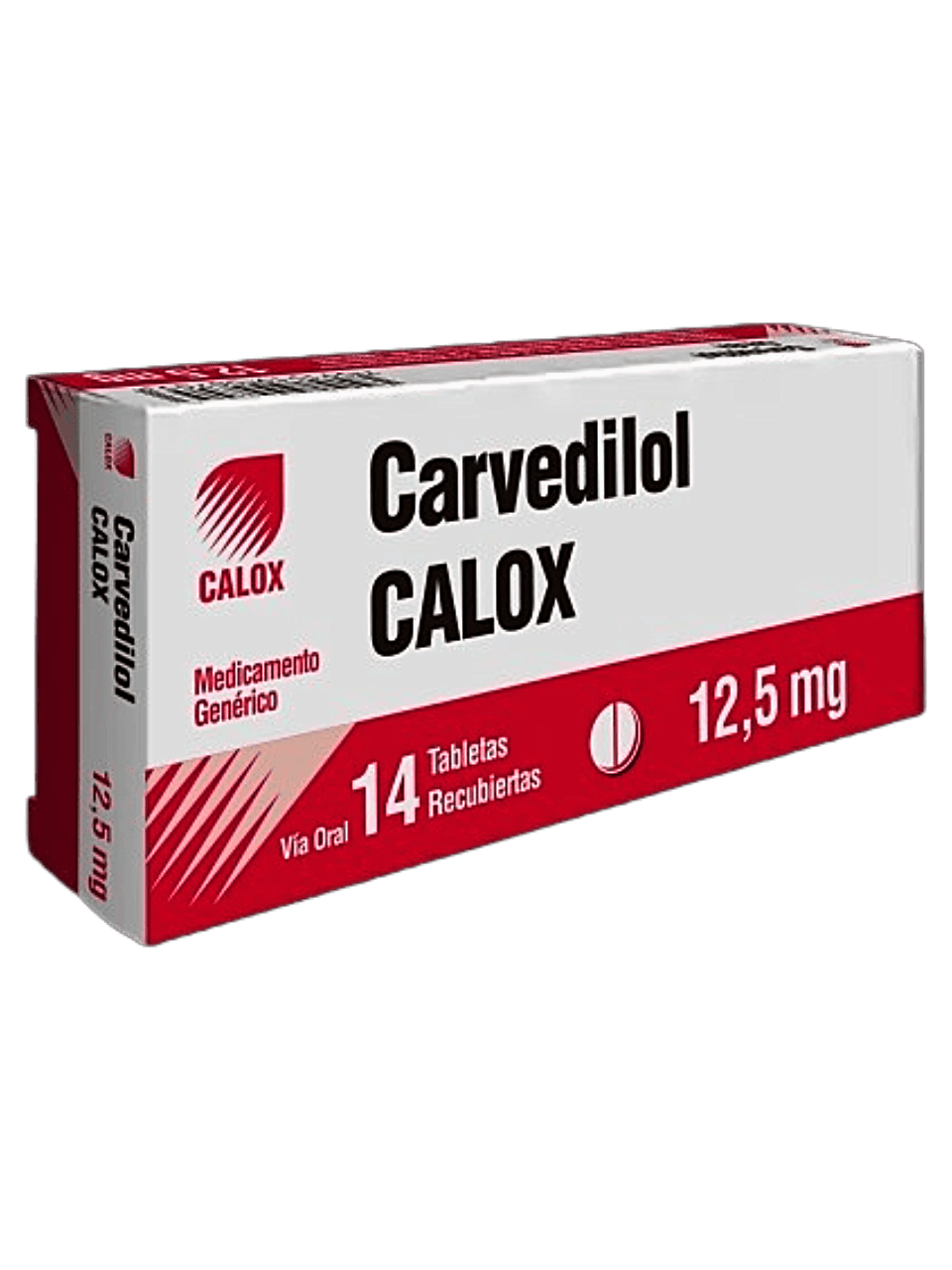 CARVEDILOL 12,5MG X 14TAB CALOX