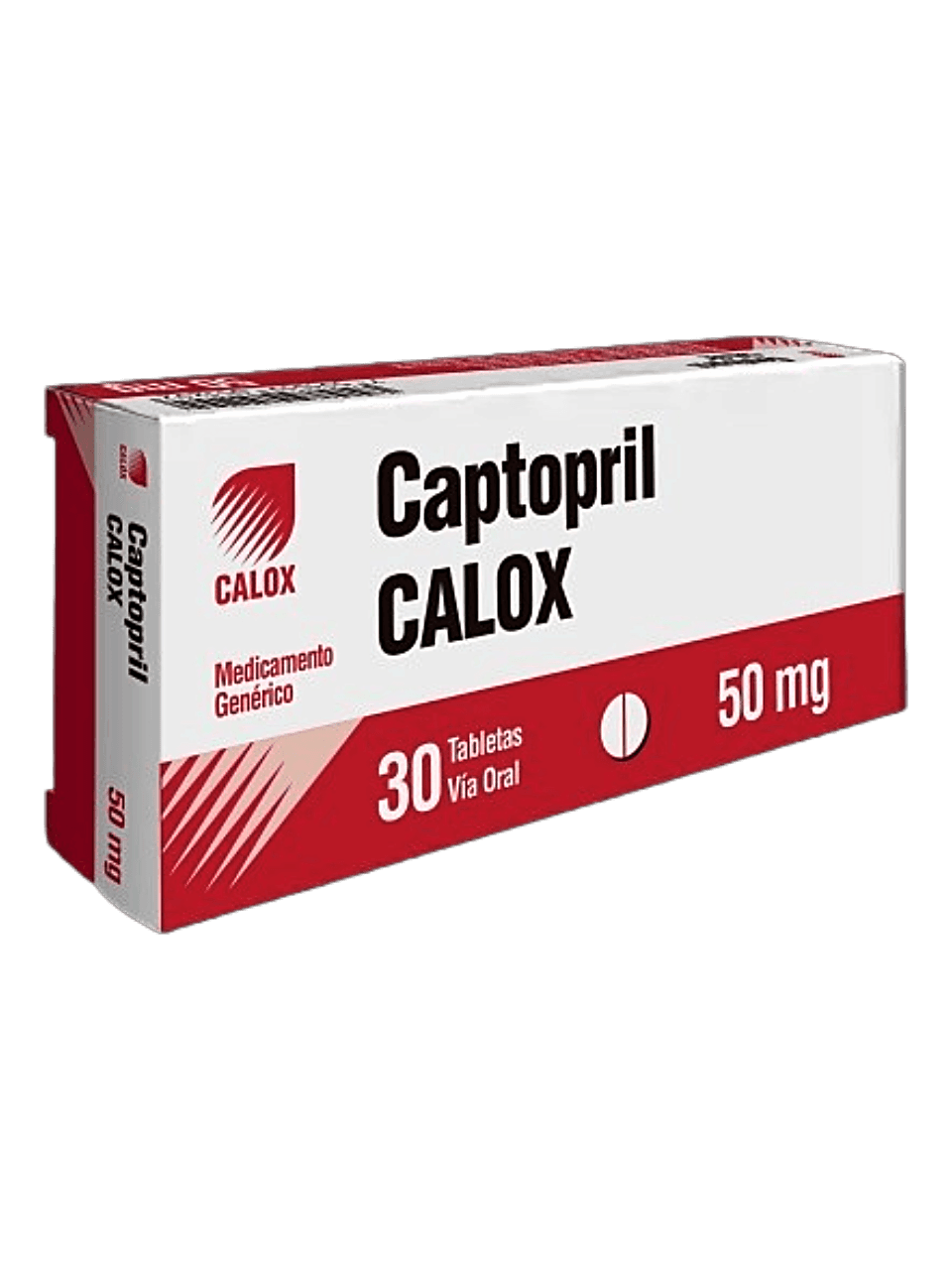 CAPTOPRIL 50MG X 30TAB CALOX