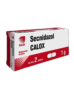 SECNIDAZOL 1GR X 2TAB CALOX
