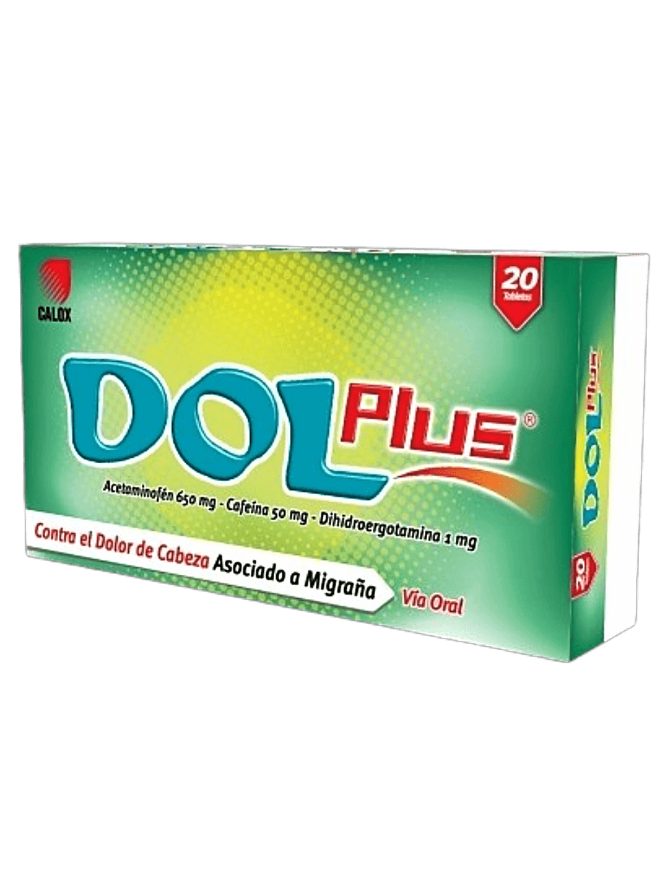 DOL PLUS 650MG/50MG/1MG X 4TAB BLIST DIS