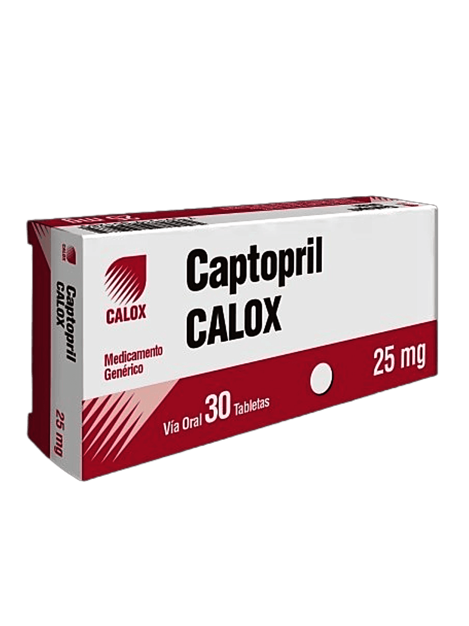 CAPTOPRIL 25MG X 30TAB CALOX