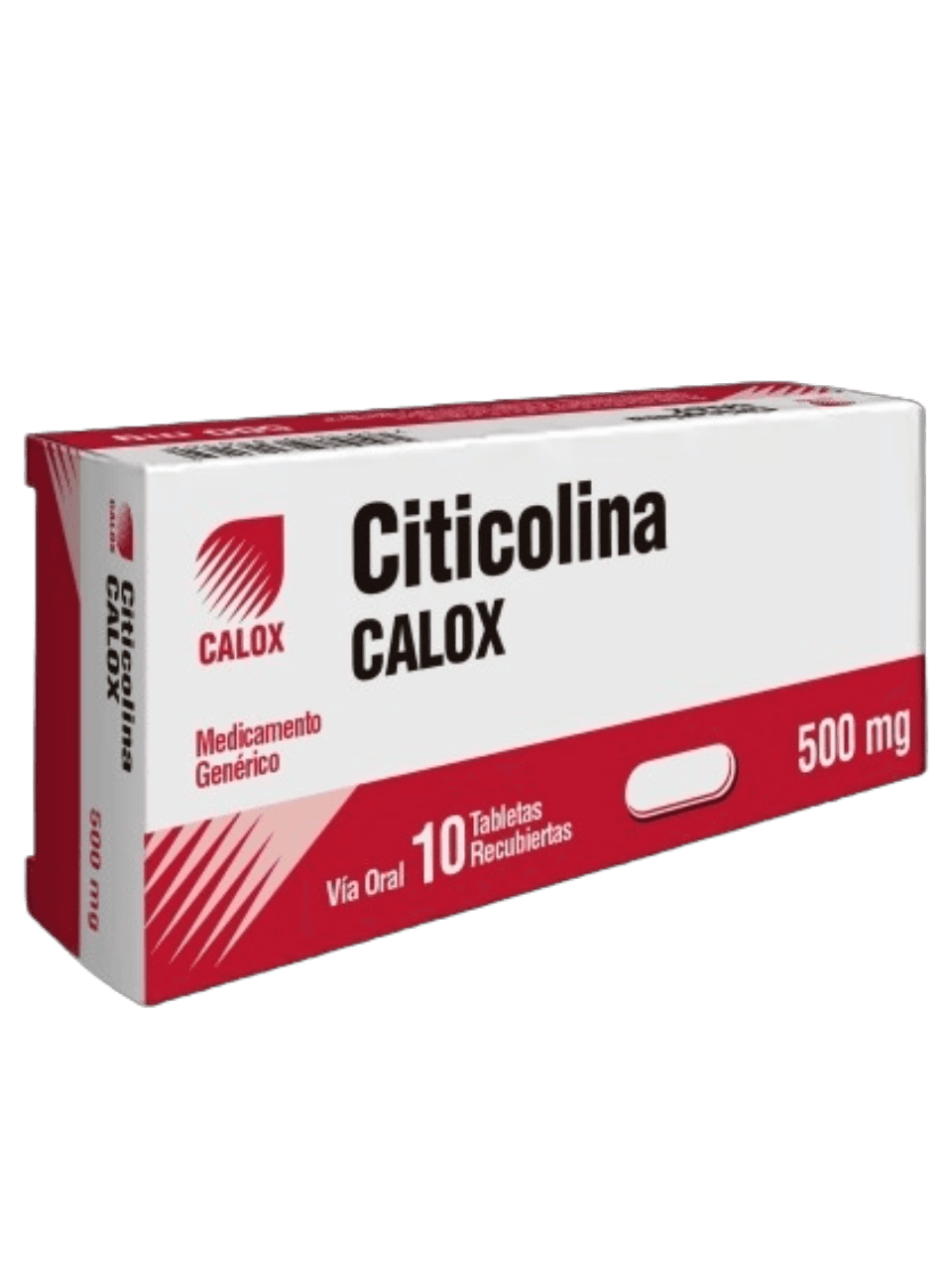 CITICOLINA 500MG X 10TAB CALOX