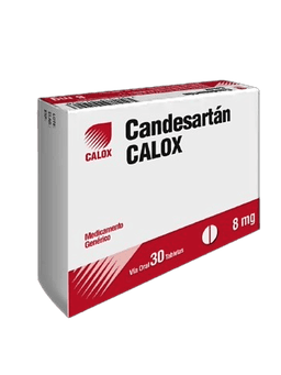 CANDESARTAN 8 MG X 30 TAB CALOX