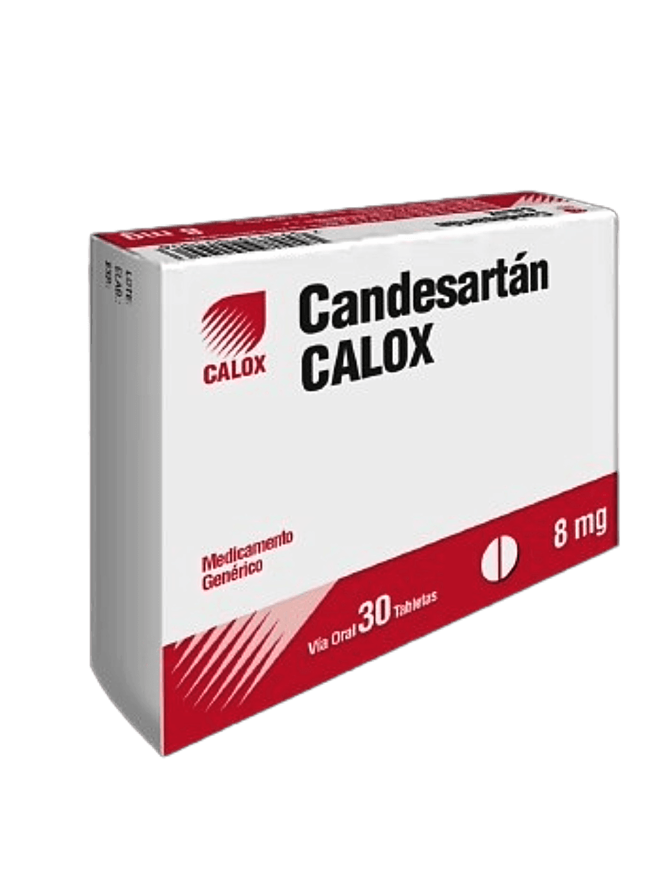 CANDESARTAN 8 MG X 30 TAB CALOX