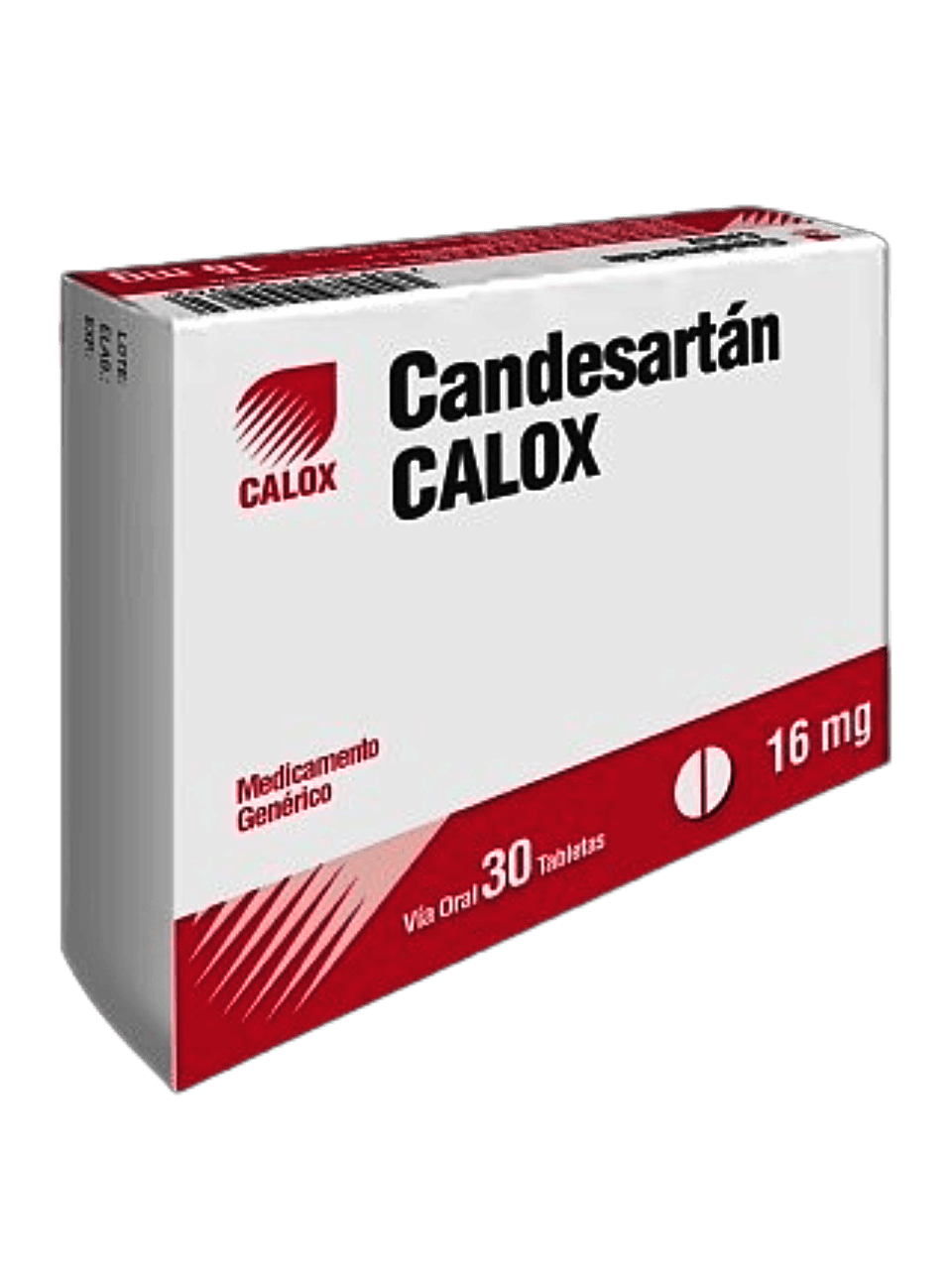 CANDESARTAN 16MG X 30 TAB CALOX