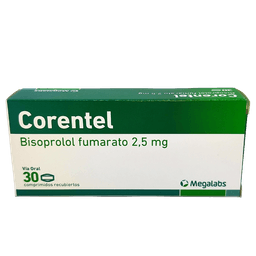 CORENTEL 2,5mg X 30 COMP REC