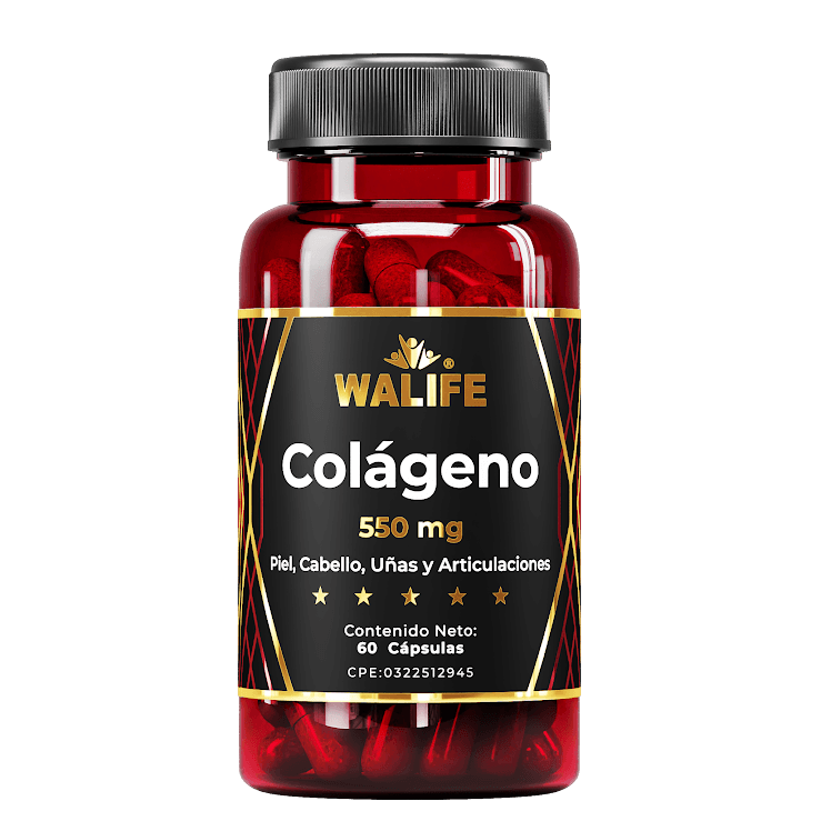 COLAGENO 550MG X 60CAP WALIFE