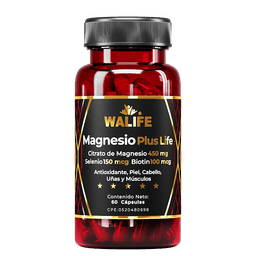 MAGNESIO PLUS LIFE X 60CAP WALIFE