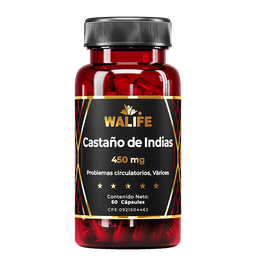CASTAÑO DE INDIAS 450MG X 60CAP WALIFE