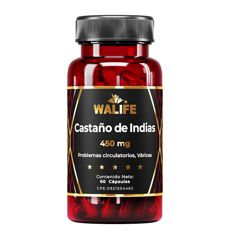 CASTAÑO DE INDIAS 450MG X 60CAP WALIFE