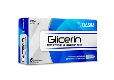 GLICERIN 2.58G  ADULTO X 6 SUPOSITORIOS