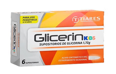 GLICERIN KIDS 1.75G X 6 SUPOSITORIOS