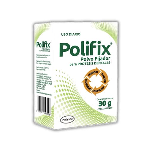 POLIFIX POLVO PROTESIS DENTALES 30GR. POLINAC