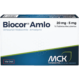 BIOCOR AMLO 20MG-5MG X 10TAB