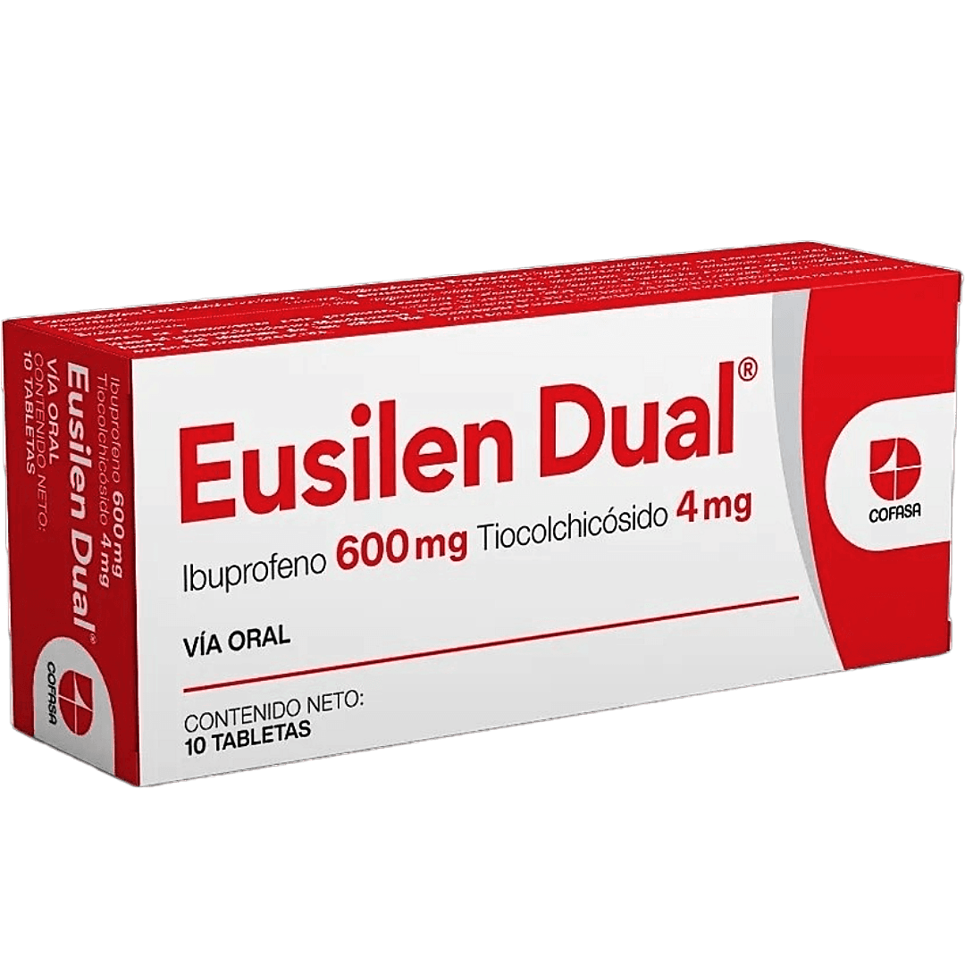 EUSILEN DUAL 600MG-4MG X 10TAB