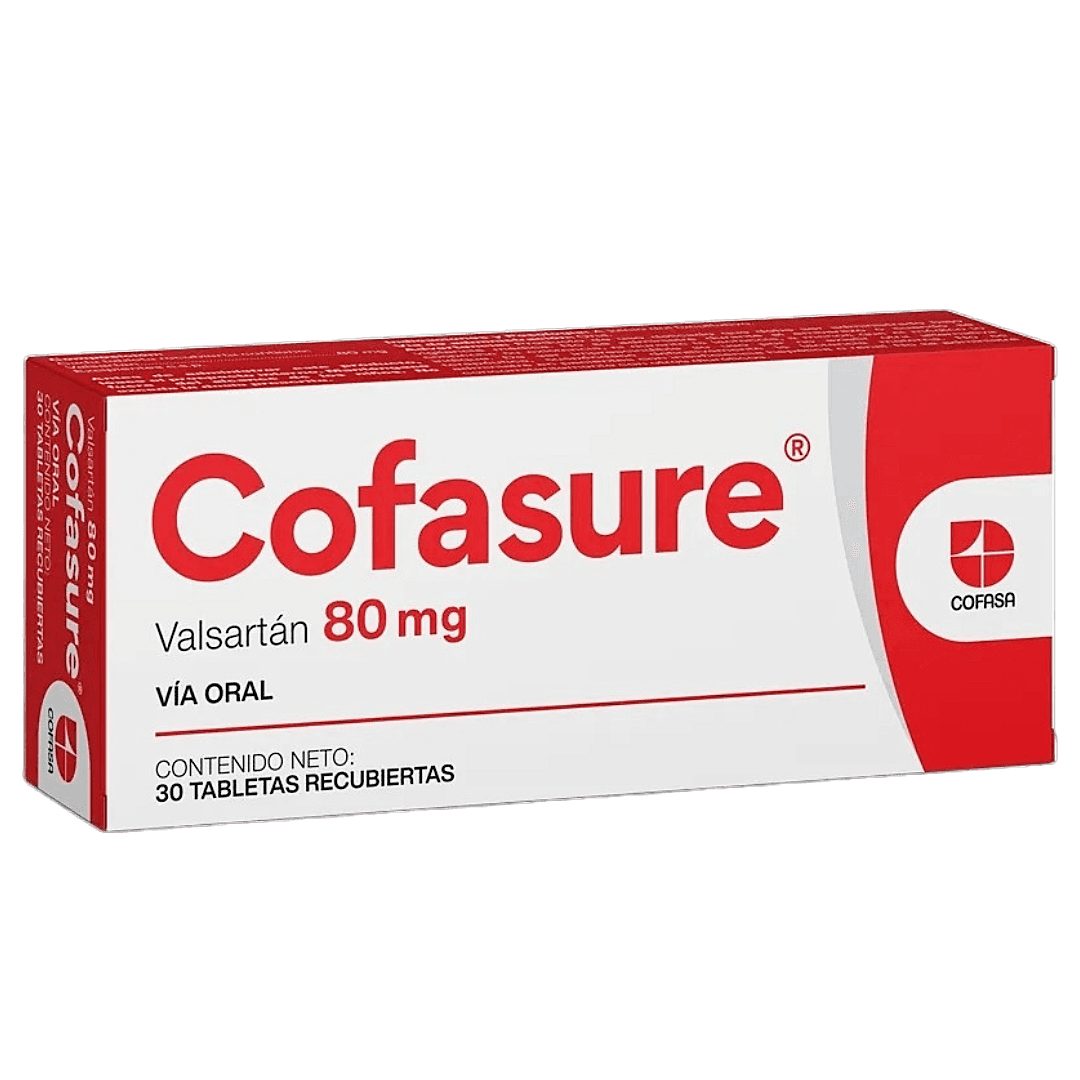 COFASURE 80MG X 30 TABLETAS RECUB