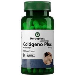 COLÁGENO + VIT C PLUS X 60CAP HERBAPLANT