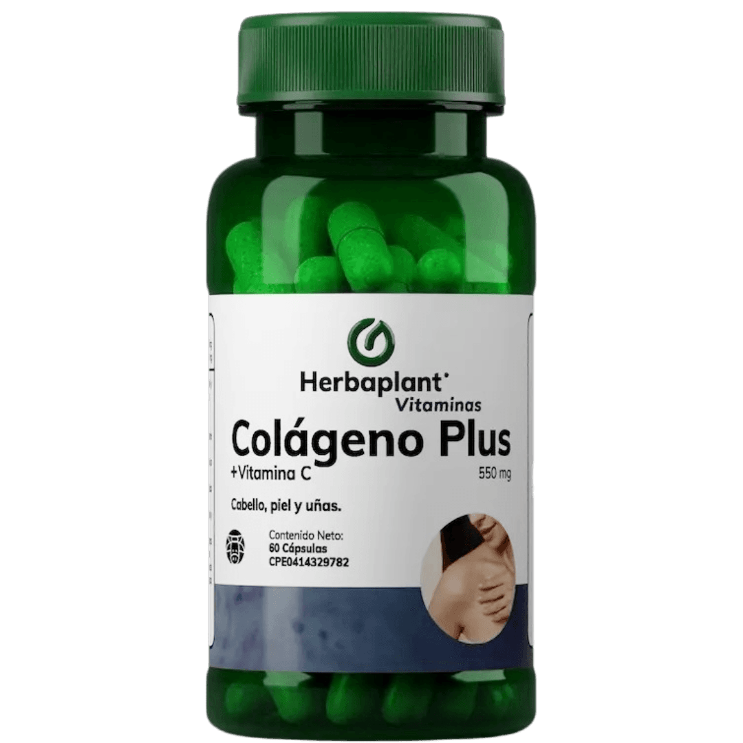 COLÁGENO + VIT C PLUS X 60CAP HERBAPLANT