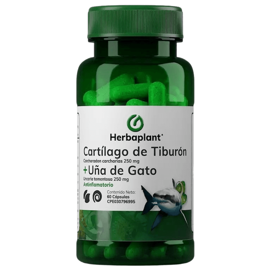 CARTILAGO DE TIB+UÑA DE GATO X 60CAP HER