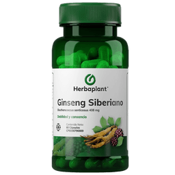 GINSENG SIBERIANO 60CAP HERBAPLANT