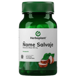 ÑAME SALVAJE 365MG X 30CAP HERBAPLANT