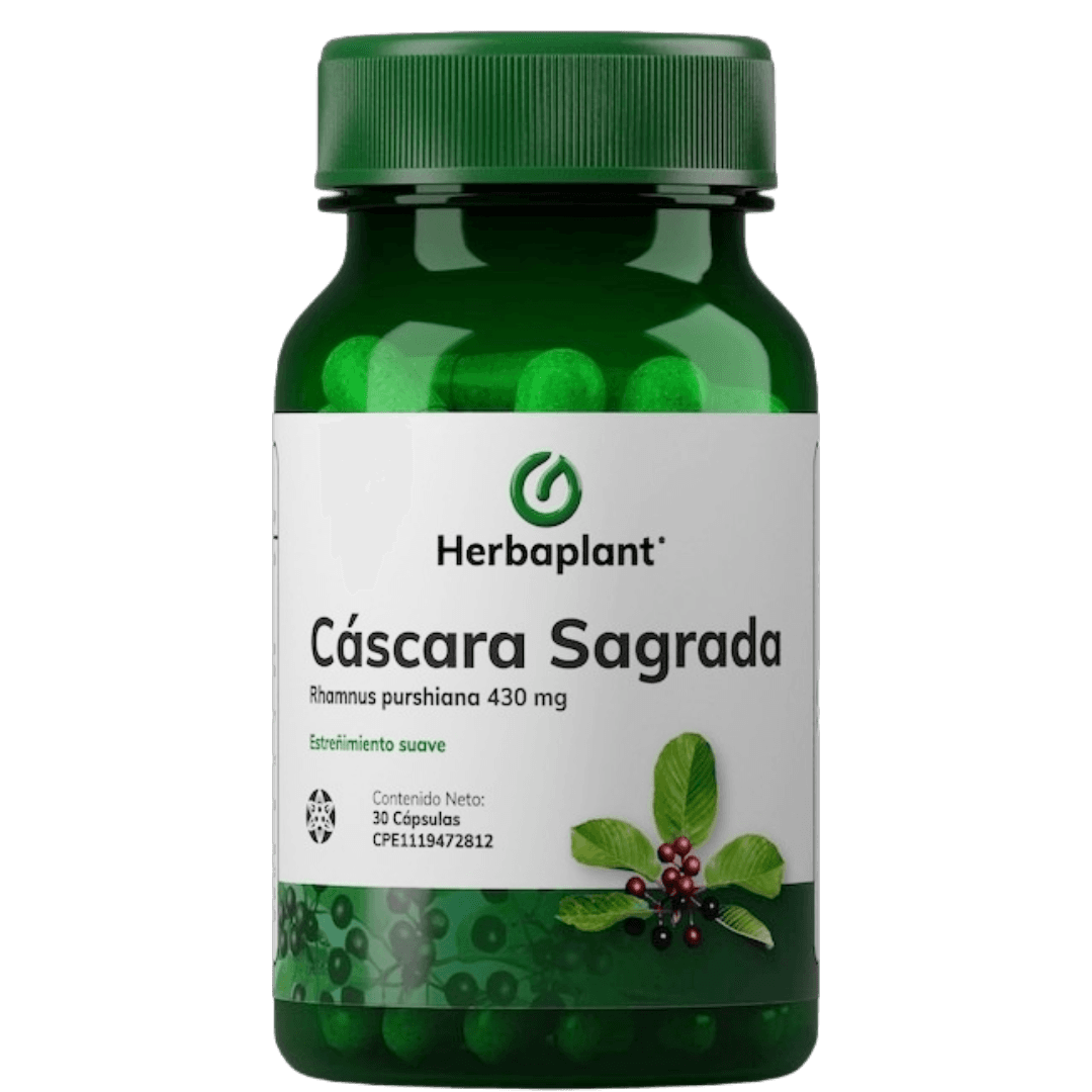 CÁSCARA SAGRADA 430MG X 30CAP HERBAPLAN