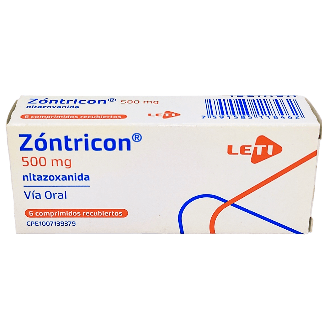 ZONTRICON 500MG X6COM