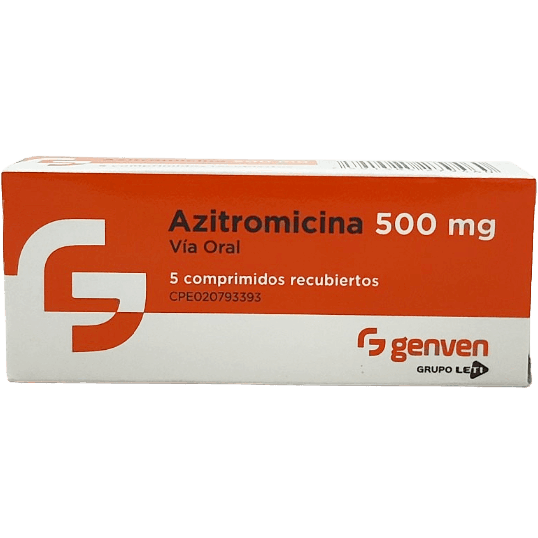 AZITROMICINA 500MG X 5COM GENVEN