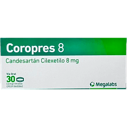 COROPRES 8MG X 30 COMP