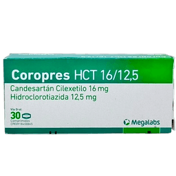 COROPRES H 16MG - 12,5MG X 30 COMP