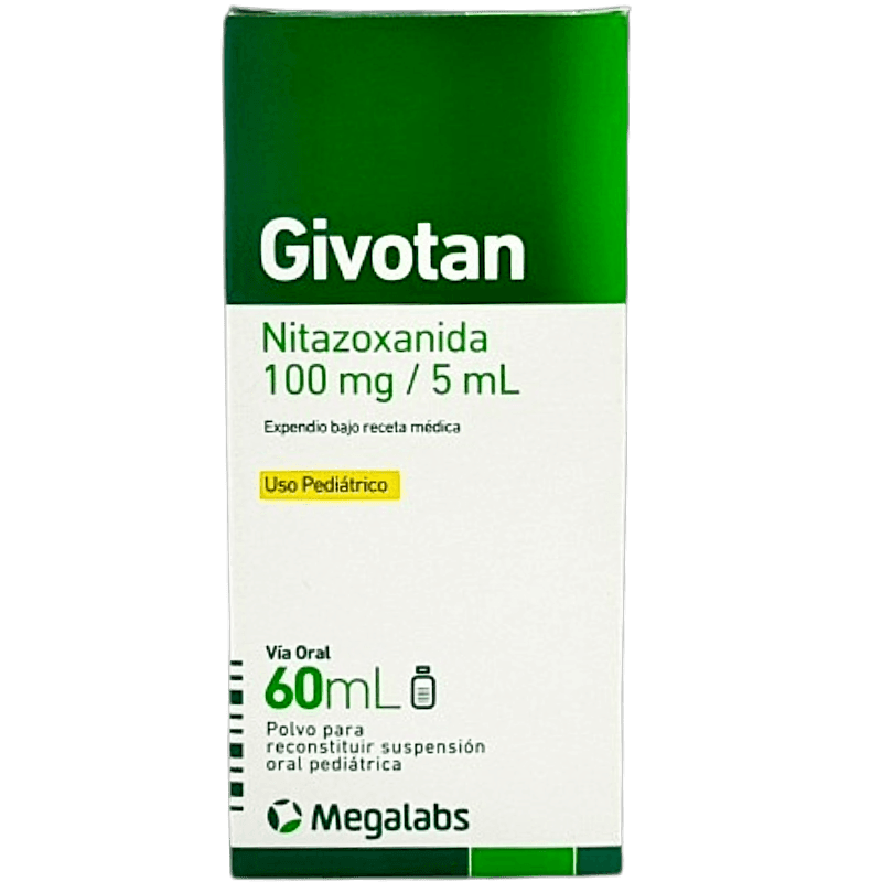 GIVOTAN P/SUSP. 100 MG /5ML X 60 ML