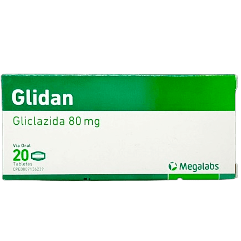 GLIDAN 80 MG. X 20 TABS