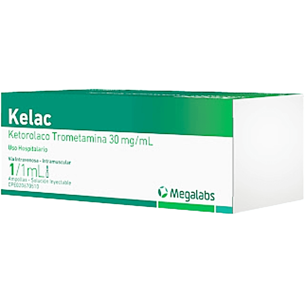KELAC SOL INY 30 MG/ML 1 AMP X 1 ML