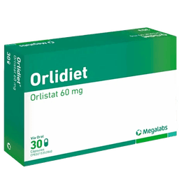 ORLIDIET 60 MG X 30 CAPS