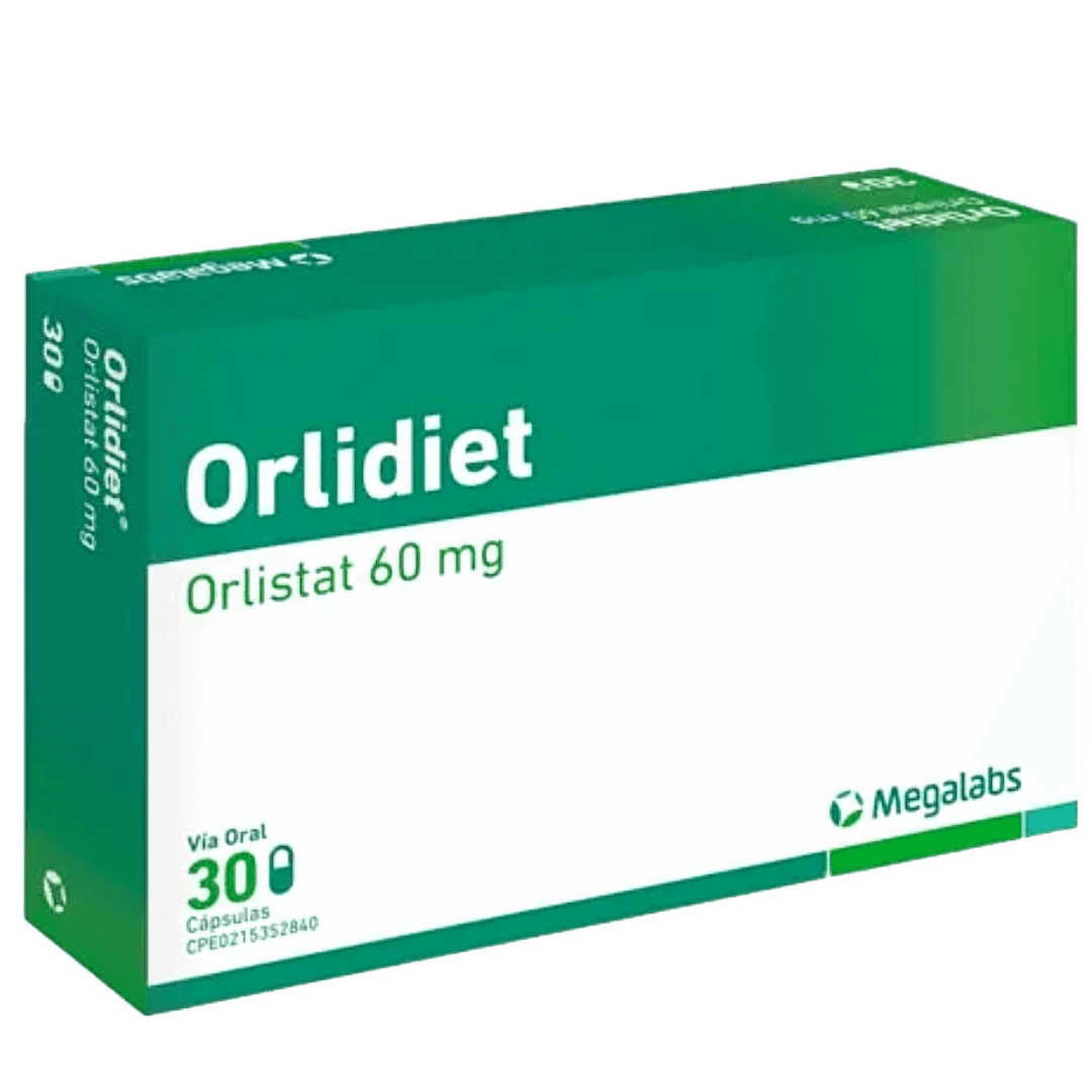 ORLIDIET 60 MG X 30 CAPS