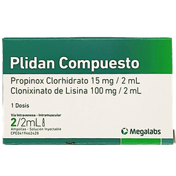 PLIDAN COMPUESTO AMP   2ML