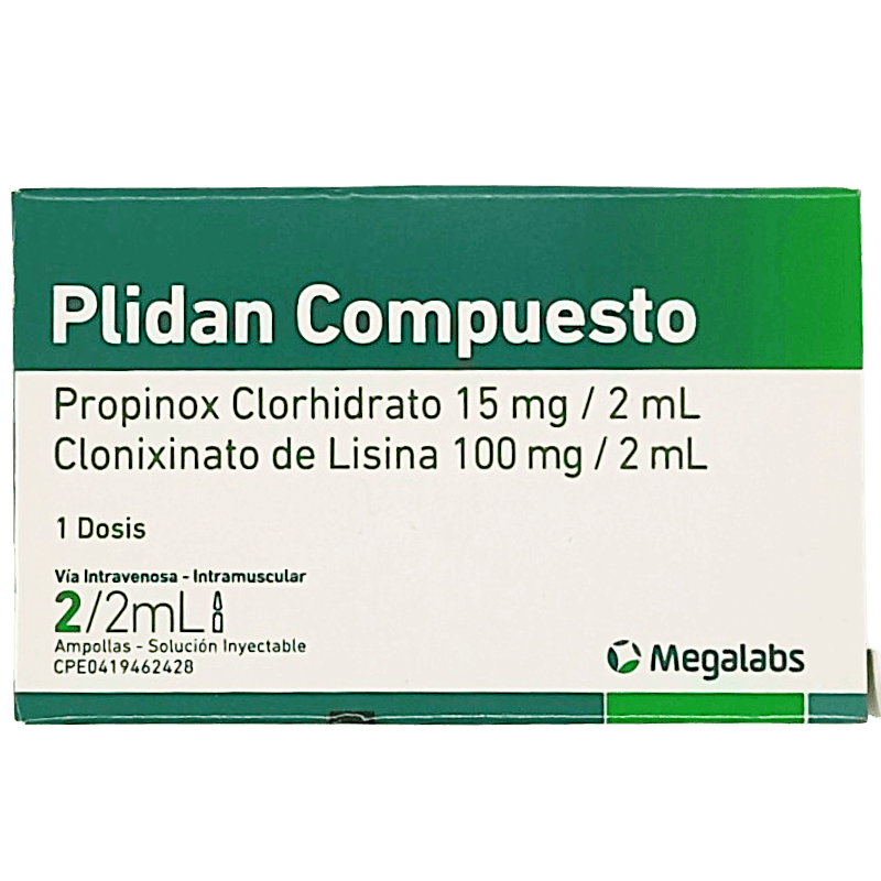PLIDAN COMPUESTO AMP   2ML