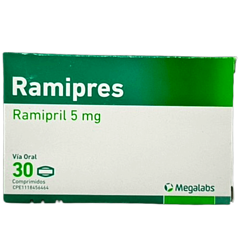 RAMIPRES 5 MG X 30  COMP