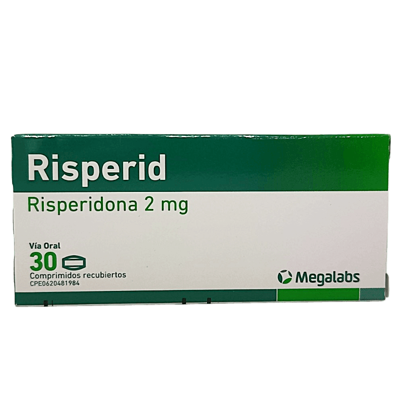 RISPERID 2MG X 30 COMP REC