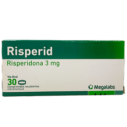 RISPERID 3MG x 30 COMP REC