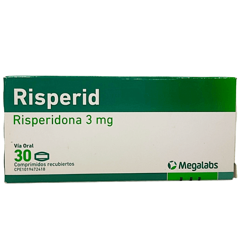 RISPERID 3MG x 30 COMP REC