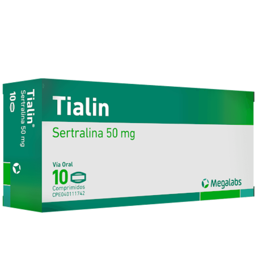 TIALIN 50 MG X 10 COMP