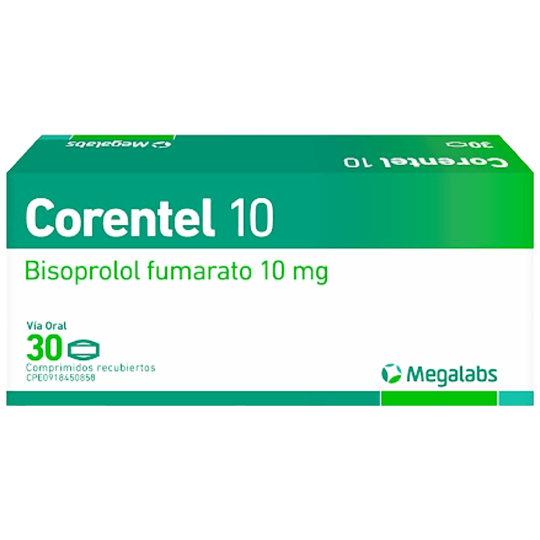 CORENTEL 10MG X 30COM